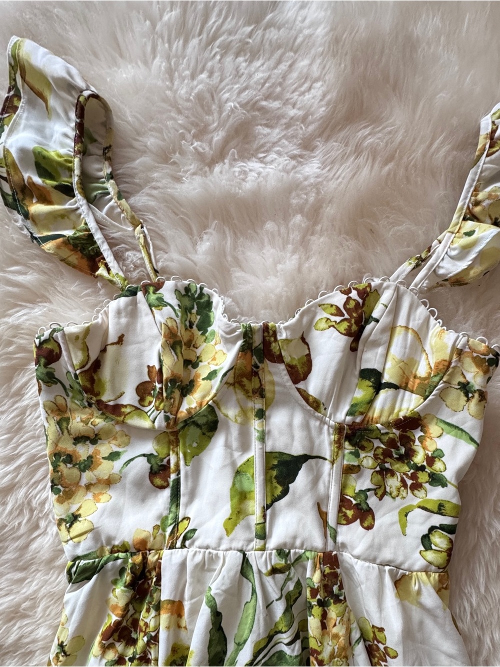 AQUA Bloomingdale’s Floral Dress